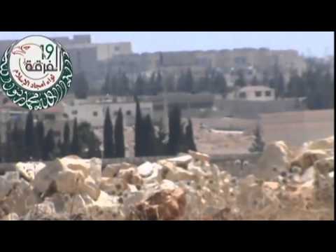 Dramatic Footage of Syrian Rebel Missile Blowing Up a Tank
