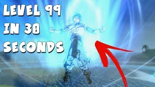 EASIEST EXP! How To Max Out to Level 99 (From 1 to 99)  in 30 SECONDS! | Dragon Ball Xenoverse 2