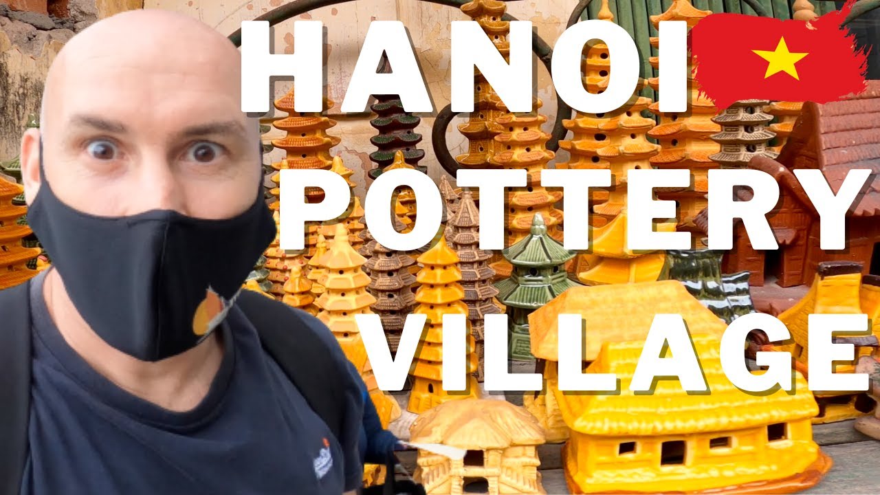 Explore the charm of Bat Trang Pottery Village as a visitor.