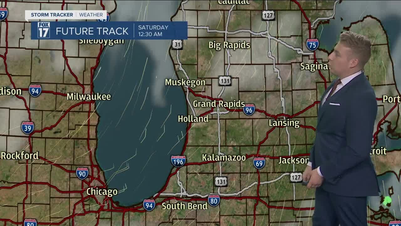 Active weather to continue Friday