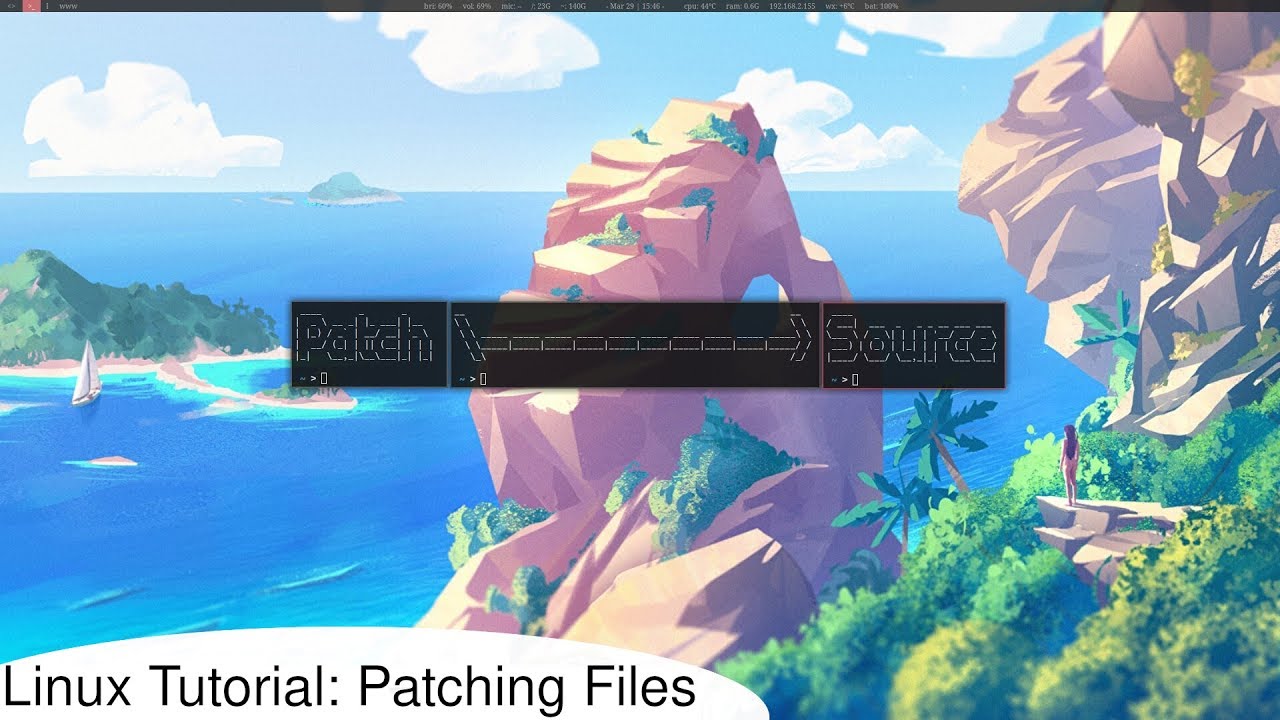 Linux | Patch Source Files With Diff Files