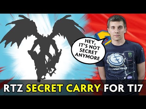 Arteezy secret carry for TI7 — hard practicing new hero