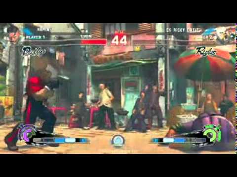 SSF4 AE: Ramin (Dudley) vs Ricky Ortiz (Rufus) - NCR 9