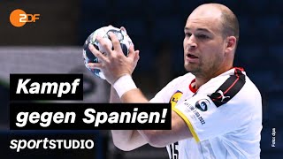 Deutschland – Spanien Highlights | Handball-EM 2022 | sportstudio