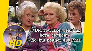 Blanche’s Brother Clayton Arrives… and She Sets Him Up Without Telling Him. - Golden Girls HD