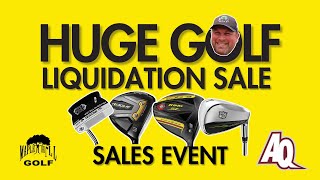 HUGE Golf Liquidation Sale 2026 | Maple Hill Golf