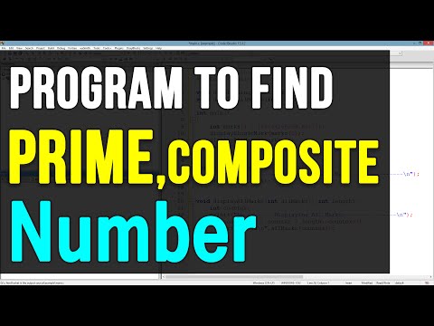 C Programming Exercise Prime or Composite Number Program