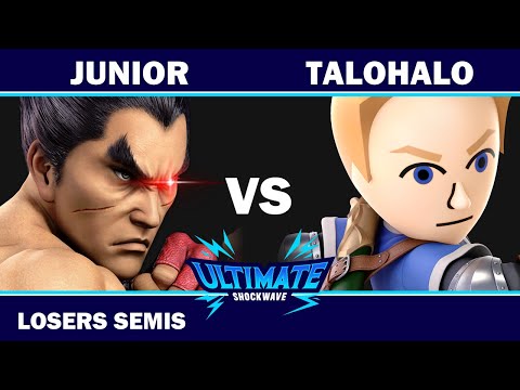 USW 172 - Losers Semis - NTSC BS | Junior (Kazuya) VS SAGU | TaloHalo (Mii Swordfighter) - SSBU
