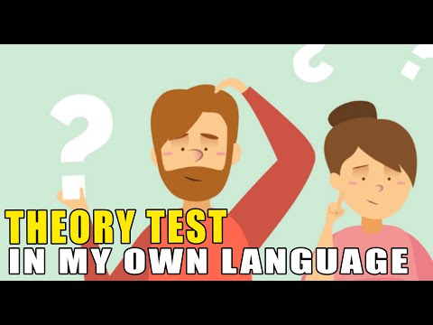 UK Theory Test In Other Languages #languages #theorytest2021uk #theorytest #drivingtheorytest