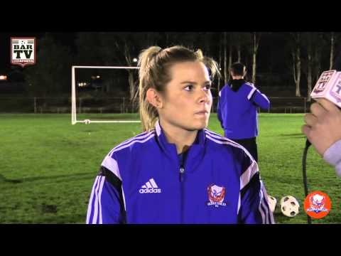 2015 WPL Grand Final Pre Match Interview with Valentine Player Cassidy Davis