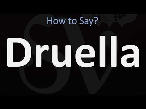 How to Pronounce Druella? (CORRECTLY)