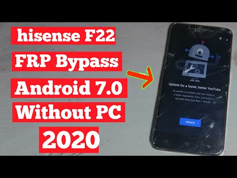 Hisense F22 Youtube Update Problem FiX Without...