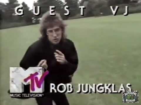 Rob Jungklas MTV Guest VJ Promo (1986)