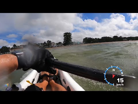 Fennix Bonito surfski : first paddle!