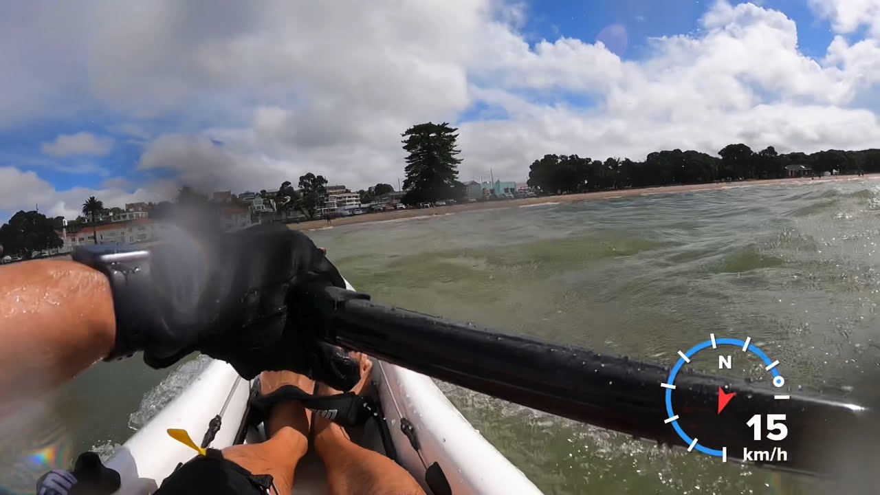 Fennix Bonito surfski : first paddle!