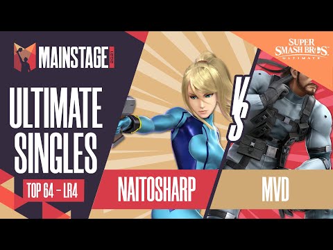 naitosharp vs MVD - SSBU Singles: Top 64 Losers Round 4 - Mainstage 2021 | ZSS vs Snake