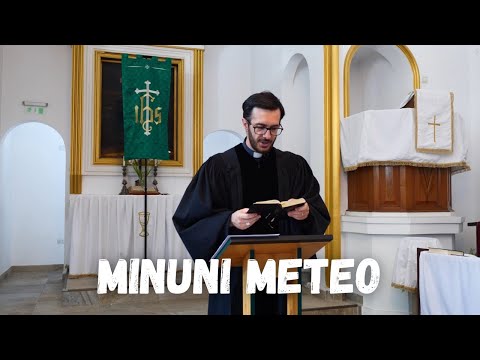 Puterea lui Iisus și fenomenele meteorologice - Marcu 4:35-41