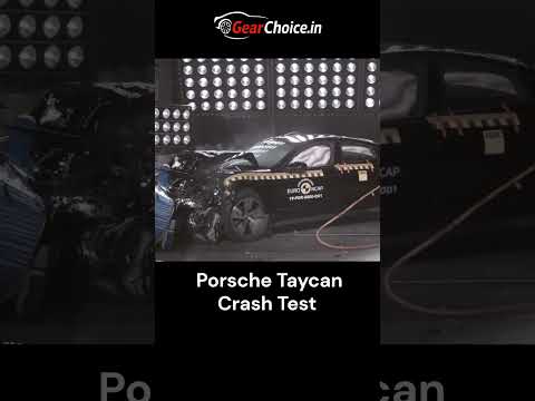 Porsche Taycan Crash Test