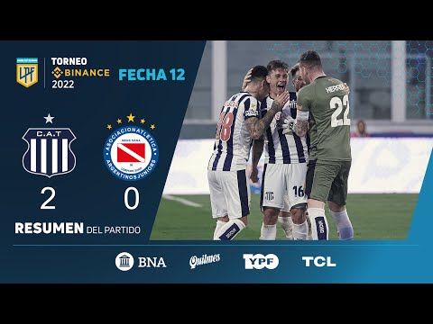 #TorneoBinance | Fecha 12 | resumen de Talleres - Argentinos
