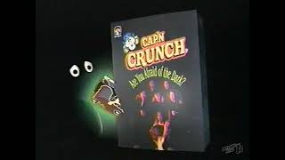 Cap'n Crunch Cereal Commercial 1996 (Are You Afraid of the Dark Stickers)