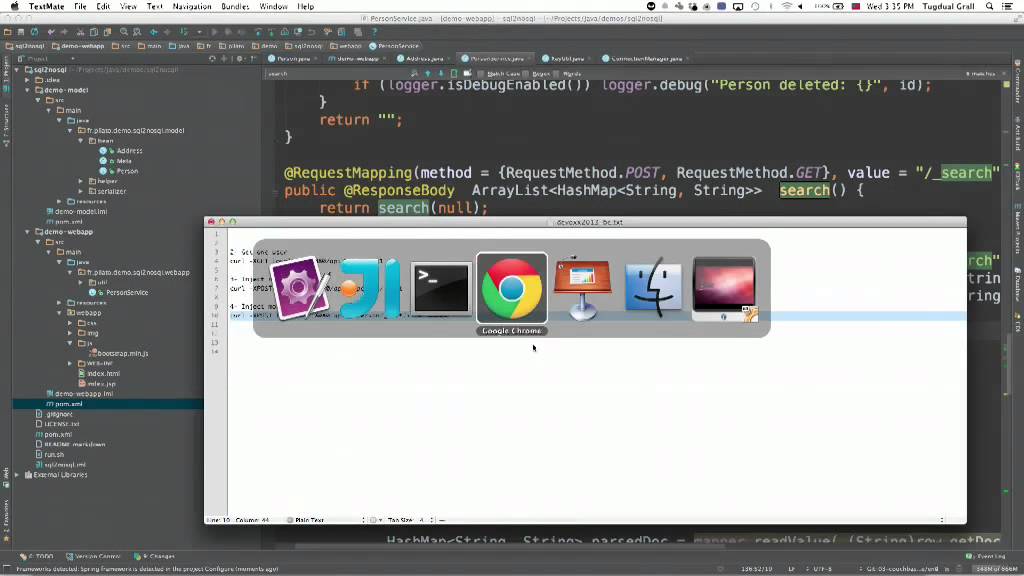 Elastify your app: from SQL to NoSQL in less than one hour!