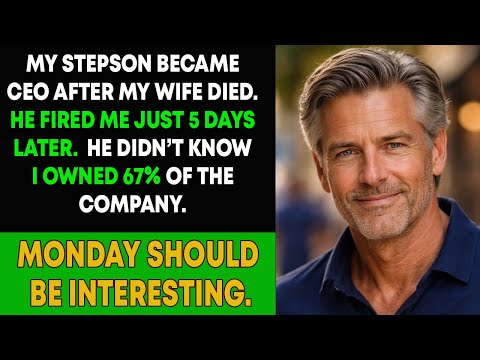 My Stepson Became CEO After My Wife Died — He Fired Me 5 Days Later | Family Revenge Story