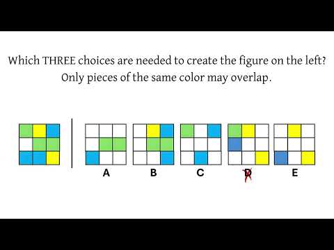 Wonderlic Spatial Reasoning 2024 E5