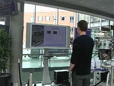 'HistOracle', Real-time gesture controlled exploration of historical data.