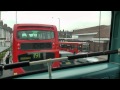 Ride on Arriva London bus route 121 through ...