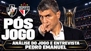 PÓS-JOGO: SÃO PAULO X VASCO | ENTREVISTA COLETIVA PEDRO EMANUEL