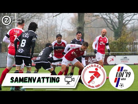 ⛸️🌊 WATERBALLET LIJDT TOT KOLDERIEKE DOELPUNTEN BIJ GOES-UDI⚽| Samenvatting GOES-UDI'19 🎥