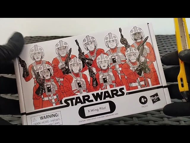 Vídeo relacionado con STAR WARS The Vintage Collection X-Wing Pilot - Paquete de 4 figuras de acción coleccionables de Ahsoka de 3.75 pulgadas