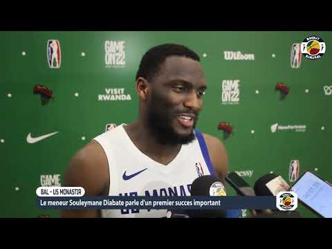 BAL - US Monastir : Le meneur Souleymane Diabaté parle d'une victoire importante