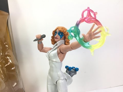 Marvel Legends Dazzler X Men Warlock BAF Chefatron Review