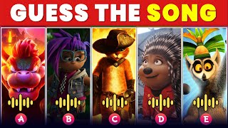 Guess The Character From The Animation Movie By Song 🎶🎬