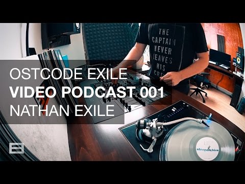 Ostcode Exile Video Podcast 001 - Nathan Exile - Vinyl Techno Mix