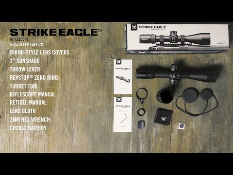 Unboxing puškohledu Vortex Strike Eagle® 5-25x56 FFP