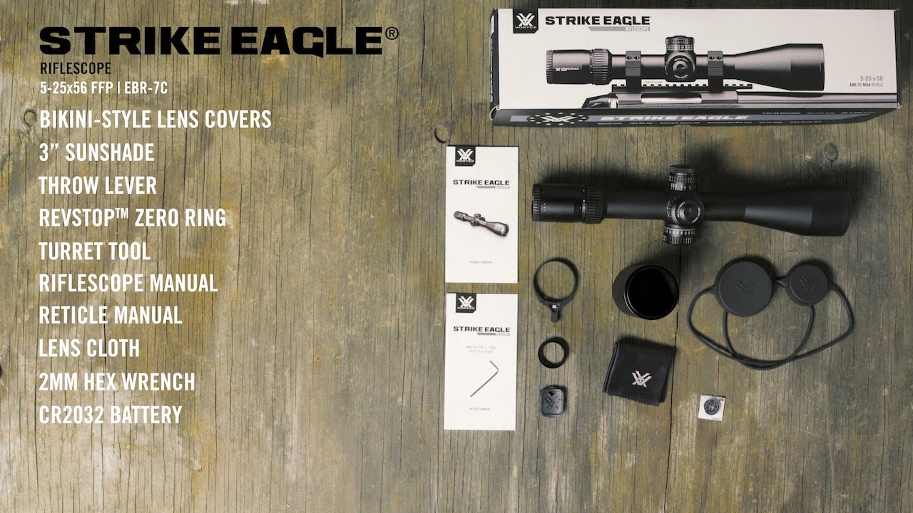 Приціл оптичний Vortex Strike Eagle 5-25X56 FFP EBR-7C(MOA) (SE-52503)