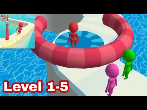 FUN RACE 3D - LEVEL 1-5 - Complete Gameplay