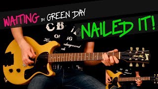 Waiting - Green Day guitar cover by GV + chords