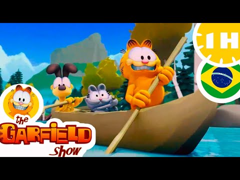 🐺 As aventuras de Garfield na selva! 🐺- Enredo completo