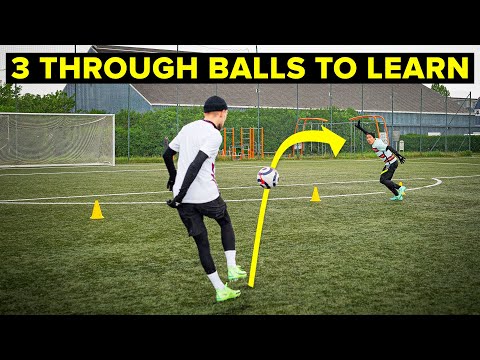 Break defenses with these 3 through ball techniques