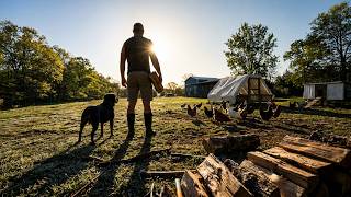 48 Hours Alone on the Homestead | Chickens, Breakfast & ASMR