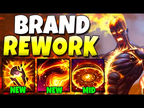 THIS NEW BRAND IS... VERY INTERESTING - New Brand Mini-Rework Gameplay Season 11 - LoL