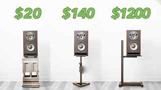 Video thumbnail for The shocking SOUND DIFFERENCE Between Speaker Stands 🤯 by Colt Capperrune