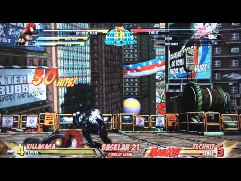 Baselan 21 MVC3 Top 8 - KillaSasa vs TechHit