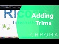 Adding Trims Inspire Plus Luxe Chroma Digitizing Software