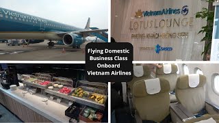 What is Domestic BUSINESS CLASS Onboard Vietnam Airlines Like!?  TRIPREPORT (4K)