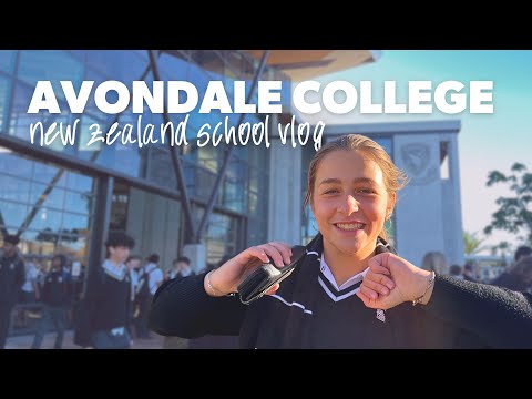 come to school with me: AVONDALE COLLEGE 🇳🇿 exchange year new zealand | Jana Vlog 16