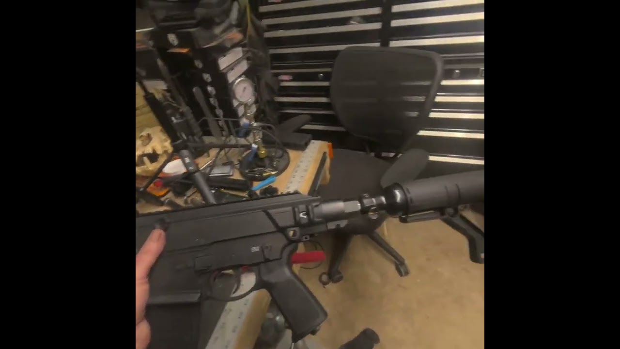 Umarex TC 68 shorty with rifle suppressor